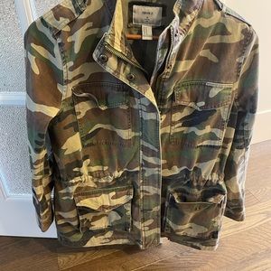 camo jacket womens